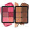Palette de 12 couleurs d'anticernes et de fards à joues, longue tenue, résistante aux bavures, estompable, 2 en 1 fards à joues en crème au fini mat Palette de maquillage pour le visage (#02)