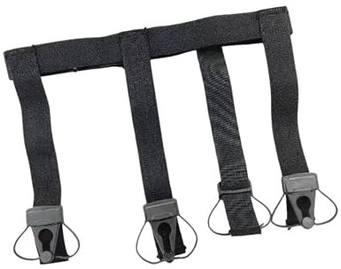 Dickly Reggicalze per Hockey Bambino Adulto Tutore per Hockey Accessori per Attrezzatura da Allenamento Professionale Cinghie di Supporto per Hockey su Prato, m