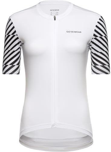 Gore WEAR Damen Swiftride Optical Trikot, White/Black, XS EU