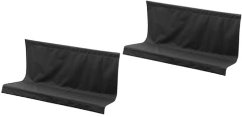 BESPORTBLE 2St Schaukelstuhlbezug schaukelstuhl Outdoor schaukelsessel Outdoor platzsparend Abdeckung Schutzhülle für Schaukelbank Schaukelbankauflagen Schaukelbezug aus Oxford-Stoff Black