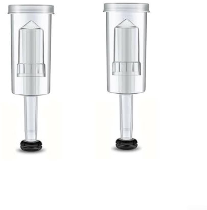 Juego de 3 recipientes de fermentación de plástico transparente con ojales de silicona