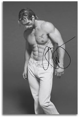 CHENSUL Aaron Taylor-Johnson Vintage-Kunst-Poster, Bild, Druck, Leinwand, Wandfarbe, Kunst, Dekoration, moderne Wohnkunstwerke, Idee, 60 x 90 cm