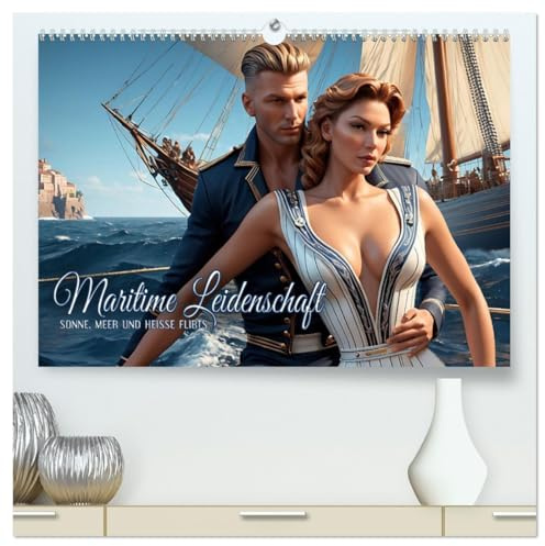 Maritime Leidenschaft - Sonne, Meer und heiße Flirts (hochwertiger Premium Wandkalender 2026 DIN A2 quer), Kunstdruck in Hochglanz: Stimmungsvolle ... und romantischer Abenteuer (CALVENDO Erotik)