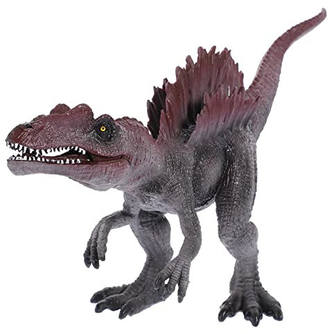 Supvox Spinosaurus-Modell Dinosaurier-Zimmerdekoration simulierter Dinosaurier Dinosaurierfiguren Miniatur-Dinosaurierfigur Dinosaurier Mini-Dinosaurierfigur PVC Schwarz