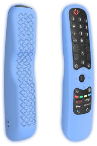 JUGUTA Guscio Telecomando In Silicone Custodia In Silicone Compatibile Con Custodia Telecomando Lg An-Mr21Ga An-Mr21Gc Mr22Ga Mr22Gn Mr23Ga Mr24Ga, Guscio Protettiva Remote Control Per Lg
