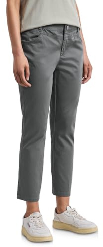 Street One Damen 7/8 Slim Leg Hose im Satin-Look 3818139
