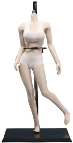 Tsawntd Corpo di Action Figure, Corpo Femminile Super Flessibile in Scala 1/6 con Gomma Rivestita Senza Cuciture, Bambola dai Toni giusti Femmina in Scala 1/6/action Figure