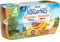 Nestlé Naturnes Purée de Fruits Bébé Pommes Bananes - Dès 4/6 mois - 4x130g