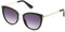 Guess Unisex-Erwachsene GU7491 01B 52 Sonnenbrille, Schwarz (Nero Lucido/Fumo Grad)