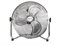 electriQ 18 Inch High Velocity Floor Fan - Chrome