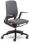 Sedus se:motion, Bürostuhl, schwarz, mit Armlehnen, Sitz- u. Rückenpolster in anthrazit/schwarz, Kunststoff 950 - 1065 mm