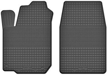 2 Stück Gummifußmatten Vorne kompatibel mit Mitsubishi Space Star I Bj. 1998-2005 ideal angepasst