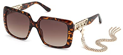 GUESS 0 Brillen, Dark Havana, 55 für Damen, Dark Havana, 70