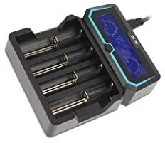 X4 Charger: microprocessor-based Li-Ion,Ni-Cd,Ni-MH 2A XTAR