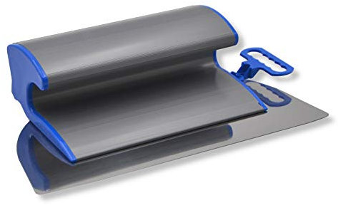 DEWEPRO® Flächenspachtel mit handlichem Griff und austauschbarem Edelstahlblatt 0,3mm - Breite: 200mm