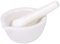 Mya Porcelain Pouring Lip Mortar and Pestle Spice Herb Medicine Grinder Mixing Grinding Bowl Crusher Kitchen Lab Pharmacy Set