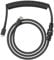 Glorious Gaming Premium Coiled Keyboard Cable - Gold Plated USB-A (PC) to USB-C (Keyboard), Tangle Resistant, Double Braided Sleeving for Peak Durability, 5-Pin Aviator Mid-Connection - Phantom Black