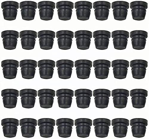 40 PCS Brake Bleeder Screw Cap Rubber Grease Dust Cover Brake Bleed Nipple Cap for Cars Motorcycle