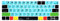 WYGCH Davinci Resolve Shortcuts Hotkey Keyboard Cover for MacBook Pro 13 15 inch 2019 2018 2017 and 2016 with Touch Bar, Touch ID Model: A2159 A1989 A1706/A1990 A1707, USA Version