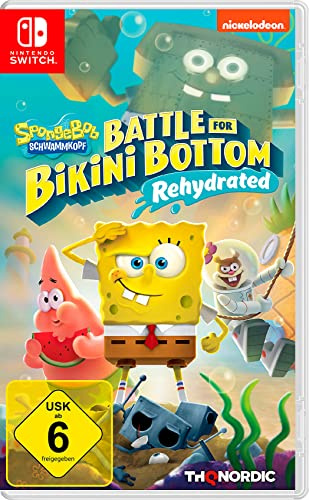 THQ SpongeBob Schlacht für Bikini Boden mit Feuchtigkeit Nintendo Schalter USK: 6
