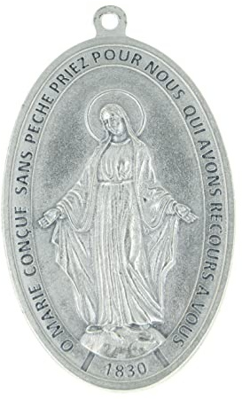 Große, wunderbare Medaille, 10 cm, aus Metall, Aluminium