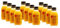 Pure Shot Bio-Orange-Kurkuma-Ingwer. Vegan. Ohne Zucker, Keine Zusatzstoffe. 100% Bio (DE-ÖKO-005), 12x100 ml
