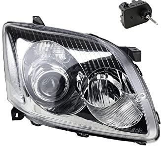 Johns, Scheinwerfer passend für Toyota Avensis T25 03-03/06 H7 H1 Rechts m. Stellmotor