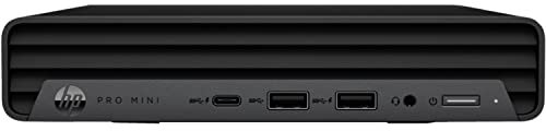 HP Pro 400 G9 i5-12500T mini PC Intel® Core™ i5 16 GB DDR4-SDRAM 256 GB SSD Windows 10 Pro Black