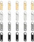 Reißverschluss Zipper für Reißverschluss Reisverschluss Schieber, 5# 20Stück Reissverschluss Reparatur Set Pull Tabs Ersatzzipper Anhänger für Tasche Koffer Mäntel Jacken Rucksäcke Zelt