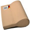 Promafit Nackenkissen ölabweisend und wasserabweisend für die Massage mit Feinzellschaumstoff und PU-Bezug als Nackenstützkissen für die Massageliege (Beige)