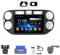 Android 12 Sound Car Audio per Volkswagen Tiguan 1 NF 2006-2016 Autoradio 2 DIN con 9 Full IPS Touchscreen Display,GPS/BT 5.0/FM AM Radio/Dab+/RDS/DSP/SWC/DVR/OBD 2(Color:A,Size:M100CP)