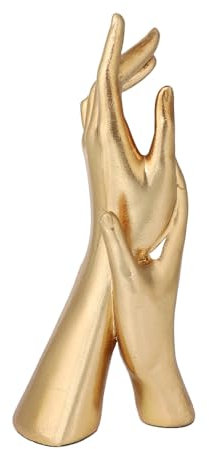 Fudaole Liebe Finger Statue Abstrakte Kunst Paar Skulptur Heimdekoration Harz Statue Dekoration Romantische Statue FüR Die Dekoration Von Wohnzimmer Zimmer Büro