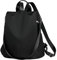TOMIHI Rucksack, Anti-Diebstahl Große Kapazität Rucksack, Tomihi Tasche für den täglichen Gebrauch und Reisen, wasserdichter leichter Rucksack, Crossbody Oxford Tuch Tasche, Schwarz