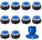 AstraGlam Perlator 10erpack - Wasserhahn Aufsatz mit Strahlregler und Filter, Passend für die meisten Wasserhähne (M22)