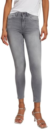 Cross Damen Jeans Judy Super Skinny P429-175 in Anthracite