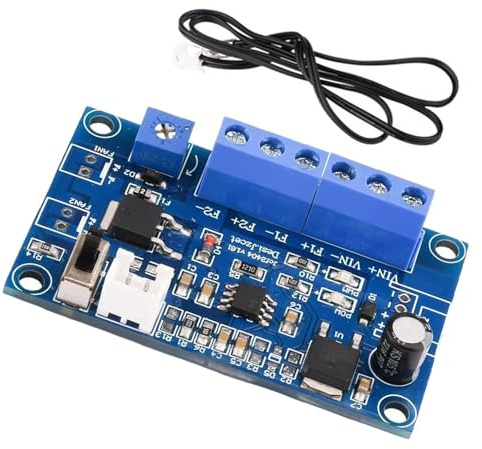 Zeizafa 12V 24V 4A Adjustable Fan Speed Controller Automatic Case Temperature Control with Sensory Adjustable Speed Controller