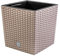 PROSPERPLAST Rato 10 litres avec bac de plantation mocca 22,3 x 22,3 x 22,8 cm.