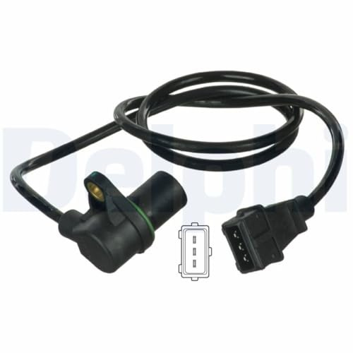 DELPHI Crankshaft Sensor SS11176 Number of Plug Contacts: 3 Compatible with Vauxhall Zafira B A05 Astra H Caravan A04 Astra H Hatchback A04 Astra G CC T98 Zafira A T98