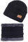 Aisprts Kinder Wintermütze mit Fleecefutter - Winterschal Beanie für Kinder