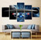 104Tdfc Star Trek Bilder XXL 5 Teile wandbild leinwand Kunstdrucke leinwandbilder 5 TLG Creative Gift Home Dekorative Poster Geschenke