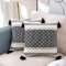 VOFANK 2er Set Boho Kissenbezug Baumwolle Kissenhülle Dekokissen Jacquard Quaste Dekorative Kissenbezüge Sofakissen für Sofa Couch Schlafzimmer Wohnzimmer Auto (Schwarz, 45 x 45 cm)