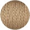 Twisted Fabric Cable 5 Meter 2 Core Electrical Wire Textile Lamp Flex Cord Wire Italian Braided 0.75mm Electrical Cable Flexible Wire for Lighting Other Appliances