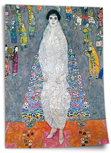Printistico Poster Gustav Klimt - Elisabeth Lederer (1914/1916) Kunstdruck ohne Rahmen, Wandbild - A4, A3, A2, A1, A0, XXL - Wohnzimmer, Schlafzimmer, Küche, Deko
