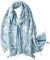 FAIRYGATE Schal Blau Schals mit Blumenmuster Halstücher Tuch Kopftuch Halstuch Tücher Warm Stola für Abendkleid Festlich Hochzeit Braut Frühling Sommer Schals & Tücher für Damen 5025