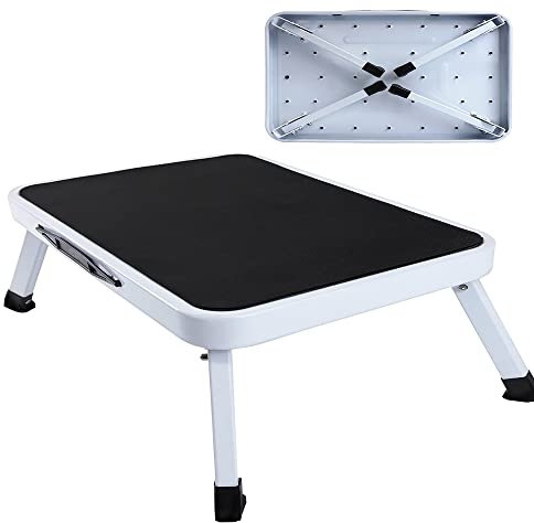 Marchepied escabeau pliable en acier 1 marches Charge max. 150 kg