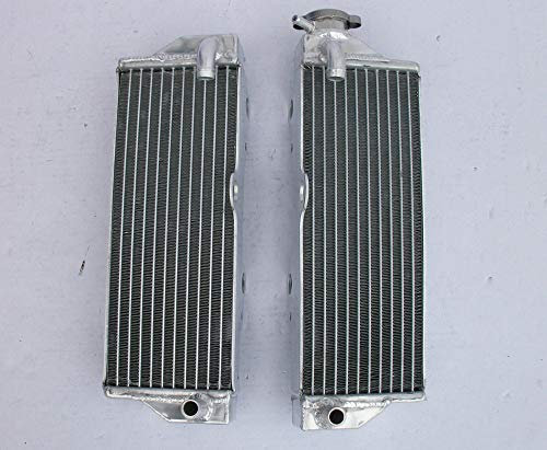 FSMOTO Adatto per radiatore in alluminio Husqvar-na WR/CR 125/250/300/360 2000-2011 2010 2009 2008