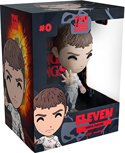 You Tooz Eleven 4.6 inch Vinyl Figure, Detailed Collectible Eleven from Stranger Things by Youtooz Stranger Things Collection