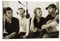 TSALF Foto Auf Leinwand Kein Rahmen Celebrity Coldplay Rock Band Musik Schwarz-Weiß-Malerei Leinwand Poster Drucke Wandkunst Bild 30x50cm