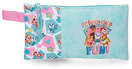Paw Patrol Patrulla Canina Friendship Fun Dreifach Federmäppchen Blau 22x12 cm Polyester
