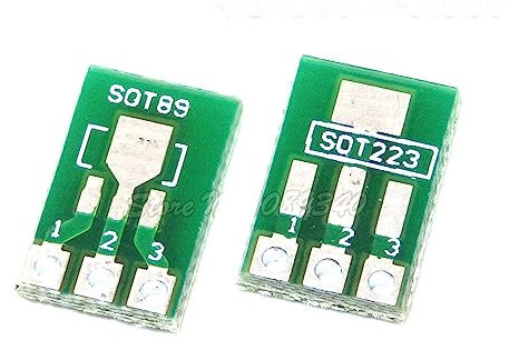 20 Stück SOT89 SOT223 zu DIP Transfer Board DIP Pin Board Pitch Adapter Keysets SOT-89 SOT-223 Transfer zu DIP
